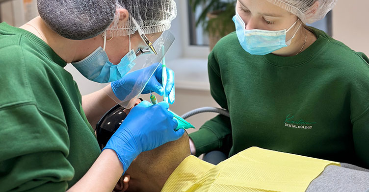 Ізоляція зуба та доступ до пульпи